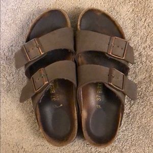 Brown Birkenstock Arizona Size 37